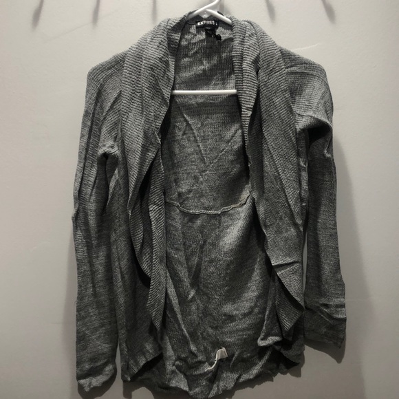 Gray Cardigan - Picture 1 of 2